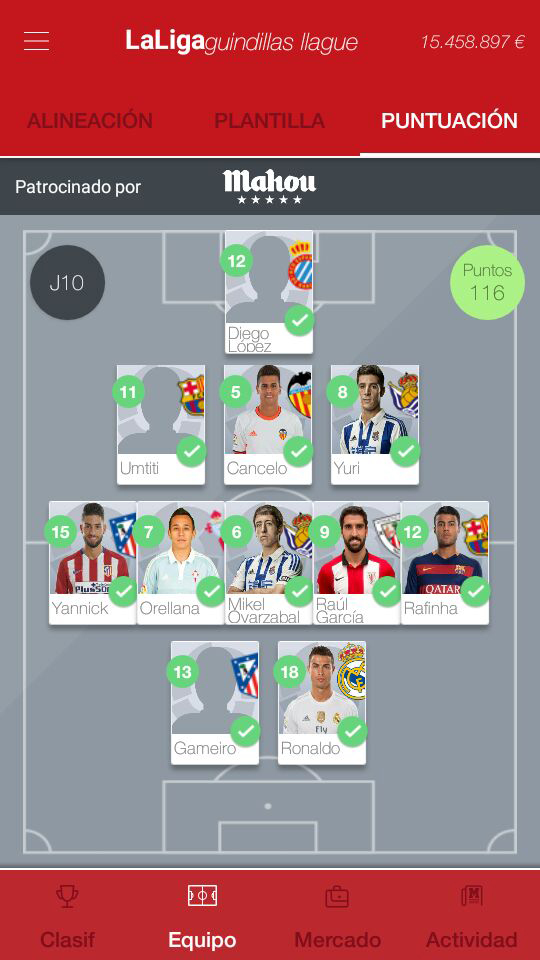 Liga de Fantasía Deportiva