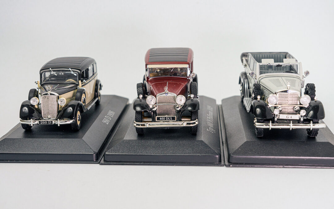 Mi querida colección de maquetas Mercedes-Benz